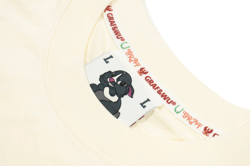 GRAF&WU Street Gossip Series Angel Doberman Long-sleeves Shirt