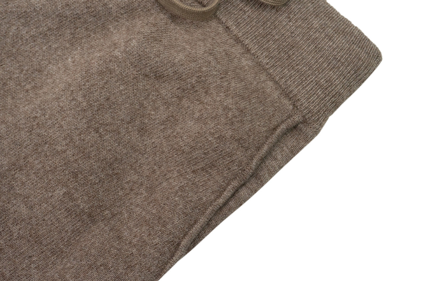 GRAF&WU 50% Lambswool Air Layer Old Money Style Knitted Trousers