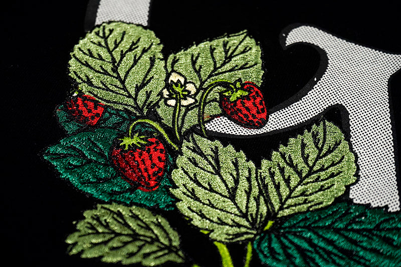 GRAF&WU Embroidered Hoodie - Fleece Pullover Sweatshirt Unisex Streetwear