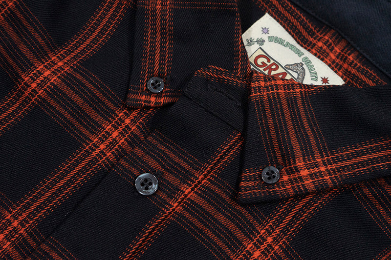 GRAF&WU Brand Logo Embroidered Street Shirt