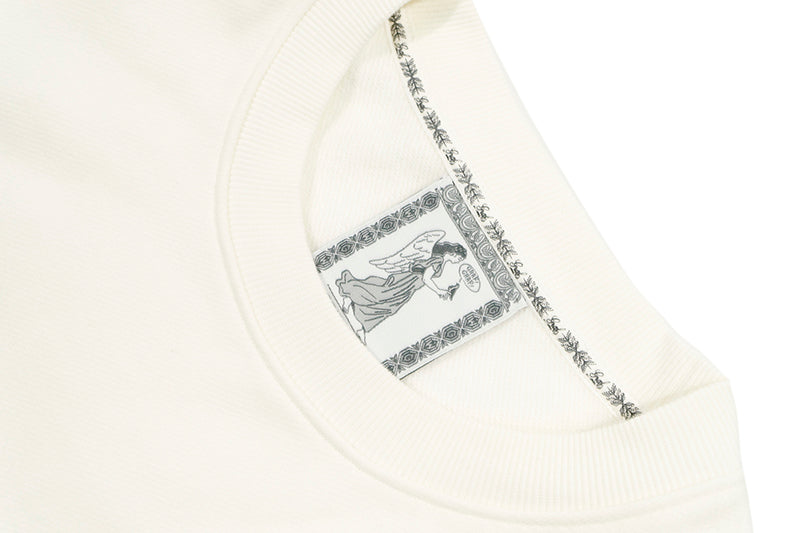 GRAF&WU AK47 Angel Embroidered Fleece Cozy Sweatshirt