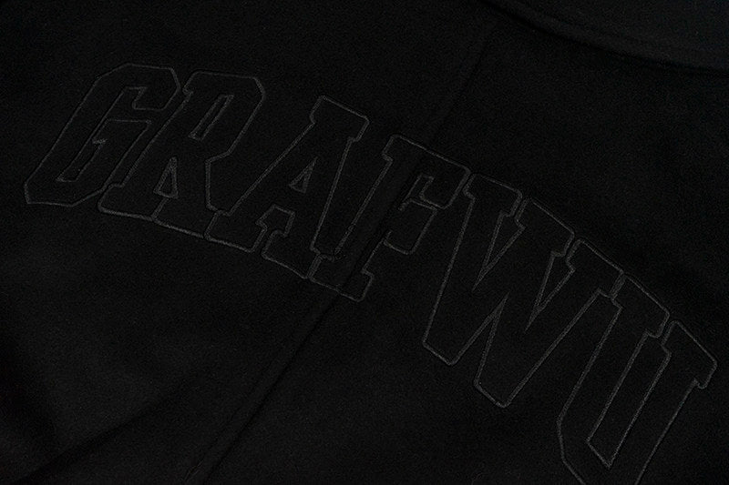 GRAF&WU Paisley Lining Design Fashion Wool Coat | Premium Winter Overcoat