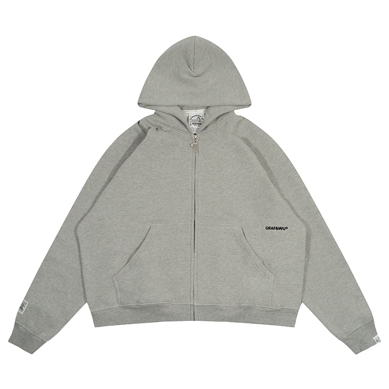 GRAF&WU Brand Logo Embroidery design Fashion Coat