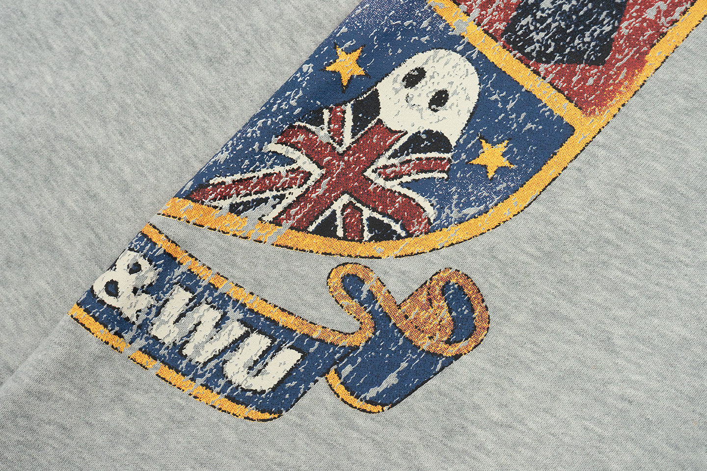 GRAF&WU Vintage Badge Graphic Oversize Sweatpants