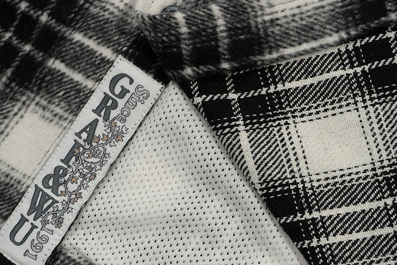 GRAF&WU Brand Keep It Real Embroidered Streetwear Fashion Shirt