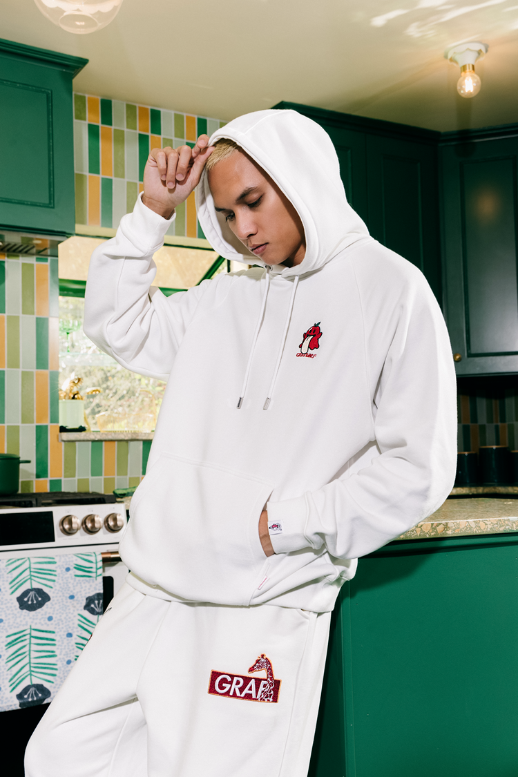 GRAFWU Hoodies Original Cute Ghost Sweater Classic Embroidered Angel and Devil Design Thin Hoodies for Men Women Fashion Hoodies
