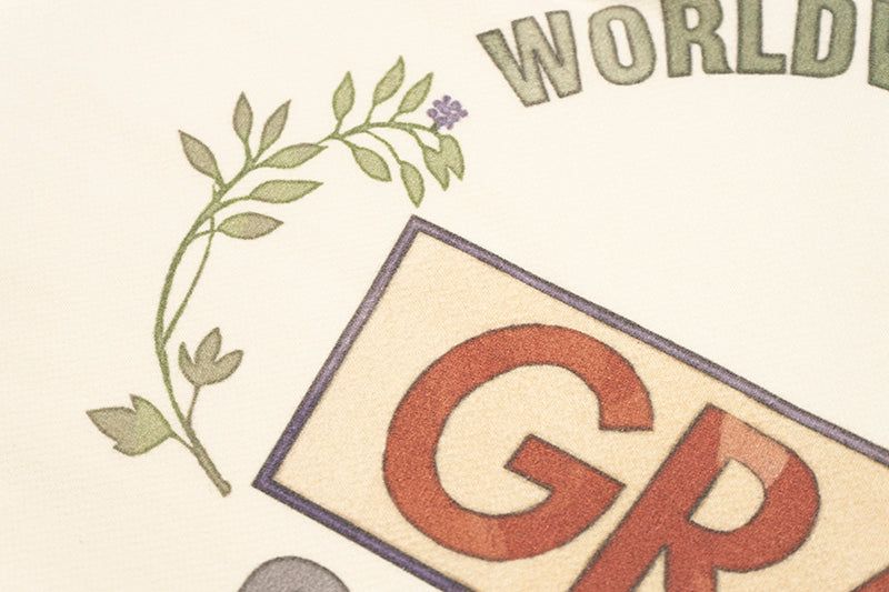 GRAF&WU Peace Dove Giraffe Flower Brass Button Fleece Hoodie