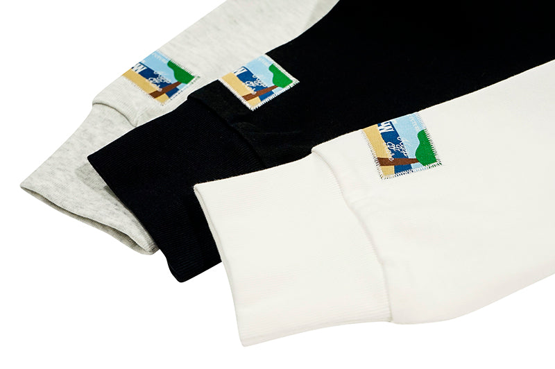 GRAF&WU Classic Old House Giraffe Shop Pattern Long-Sleeve Shirt