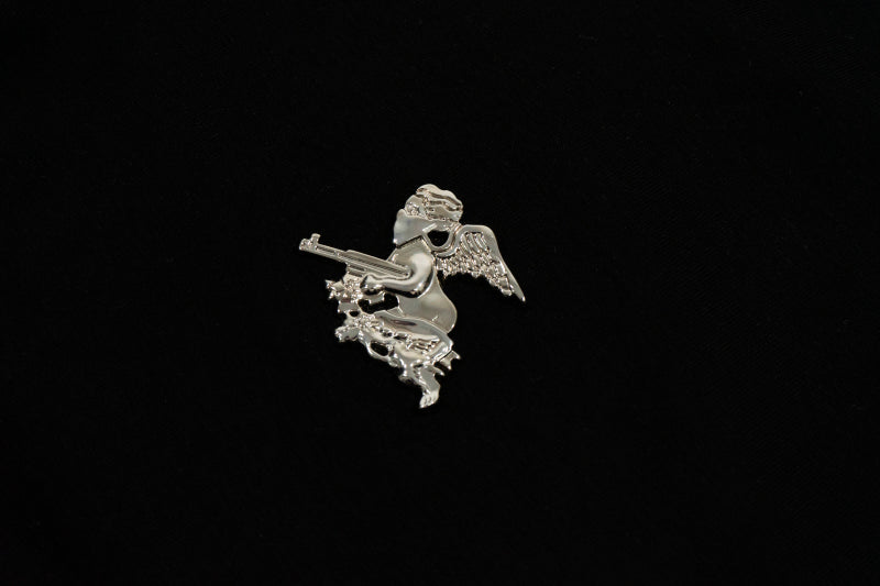GRAF&WU AK47 Angel Giraffe Metal Label Hot Girl T-Shirts