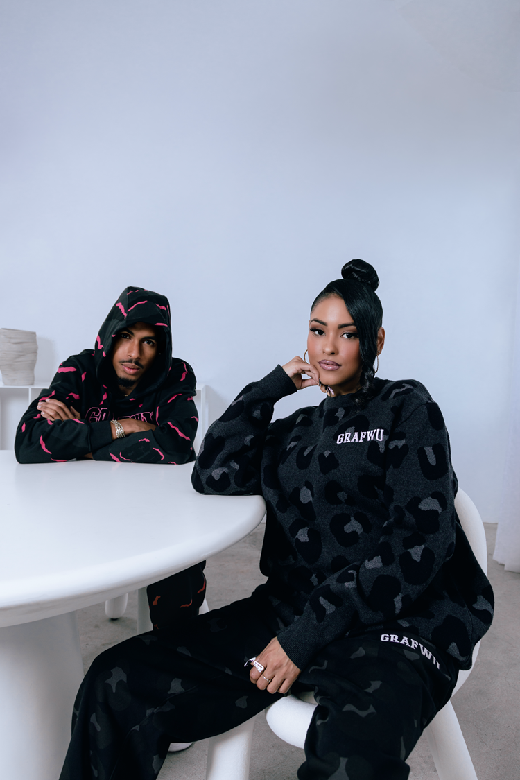 GRAF&WU Hidden Attack Multi-color Camouflage Oversize Hoodie