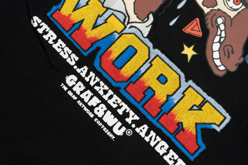 GRAF&WU Work Stress Giraffe Graphic Tee