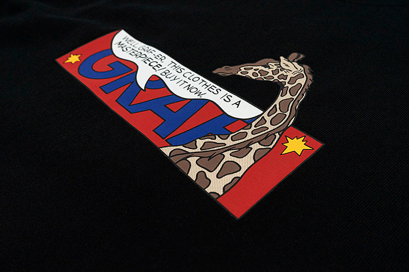 GRAF&WU Roy Pop Art Pattern Design Loose 100% Cotton T-Shirt