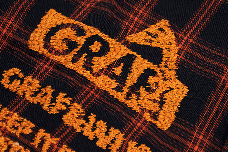 GRAF&WU Brand Logo Embroidered Street Shirt