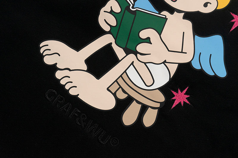 GRAF&WU 9 Relationships Love Family Friend Fleece Hoodie