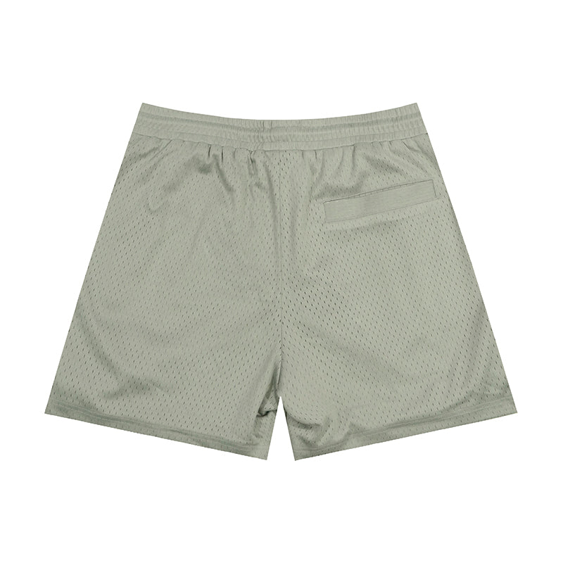 GRAF&WU Shorts Letter AK47 Angel Shorts Double Mesh Comfortable Sports Shorts Men's Casual Shorts