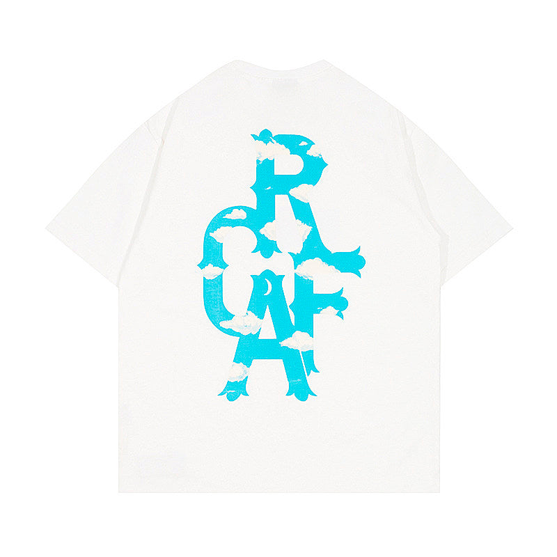 GRAF&WU Tribute Magritte Sky Cloud Cotton T-Shirt