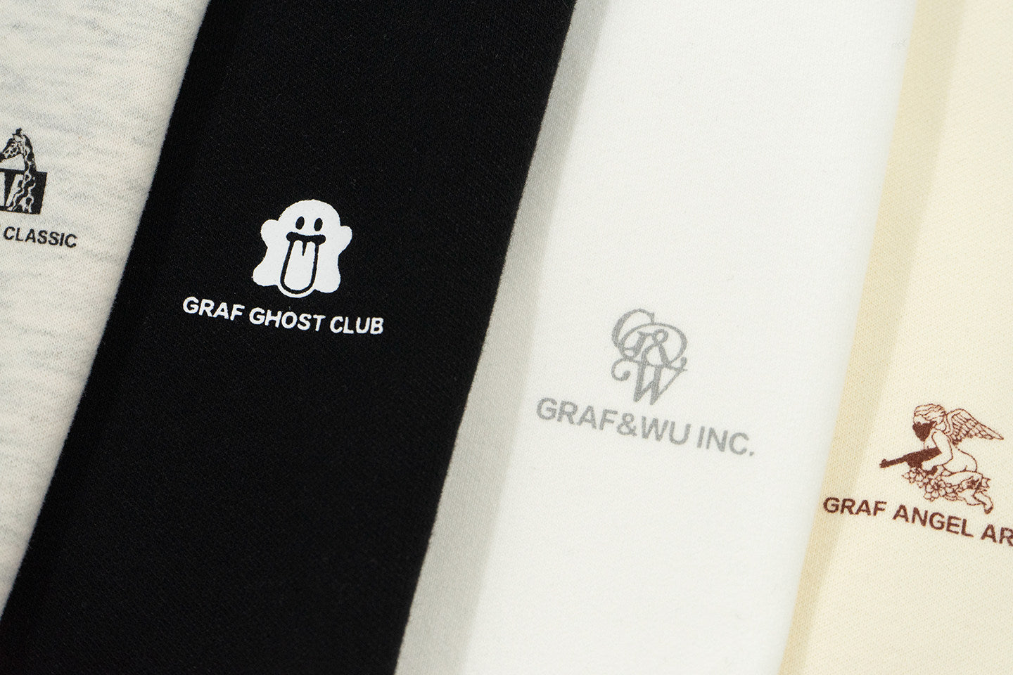 GRAF&WU Mini Angle Cute Ghost Giraffe Cotton Long-sleeved Shirt