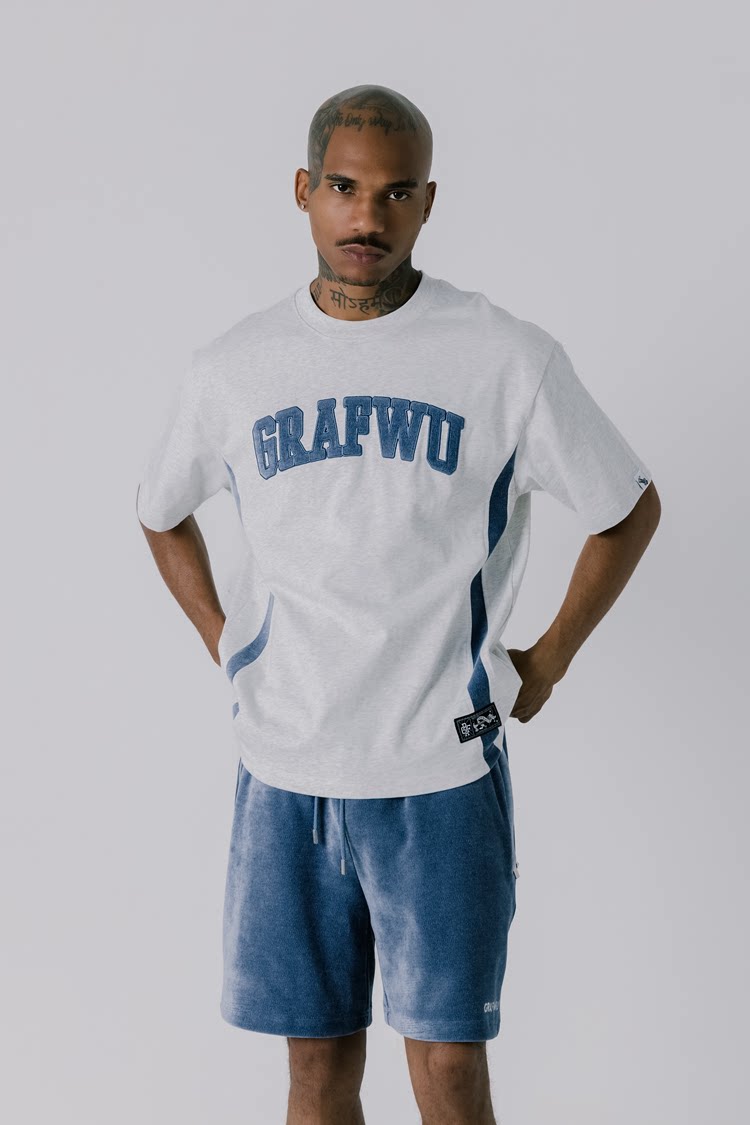 GRAF&WU Brand Letter Fashion Streetwear T-shirt