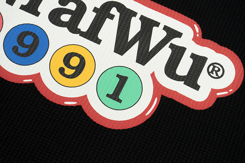GRAFWU Fashion Logo 1991 Digital Printing T-Shirt