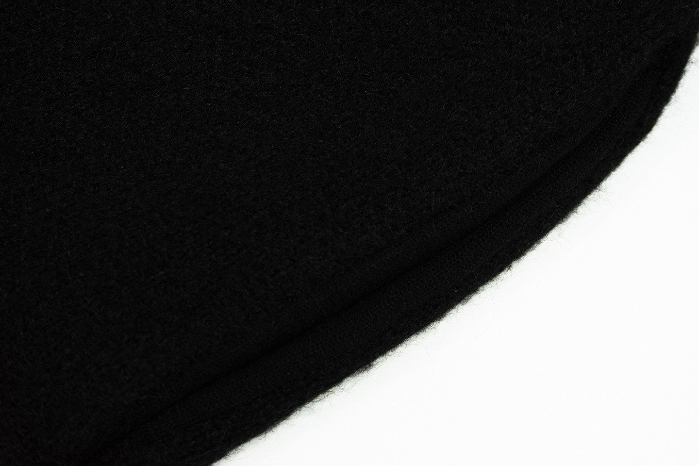 GRAF&WU Letter Embroidered Thick Warm Knitted Mohair Casual Trousers