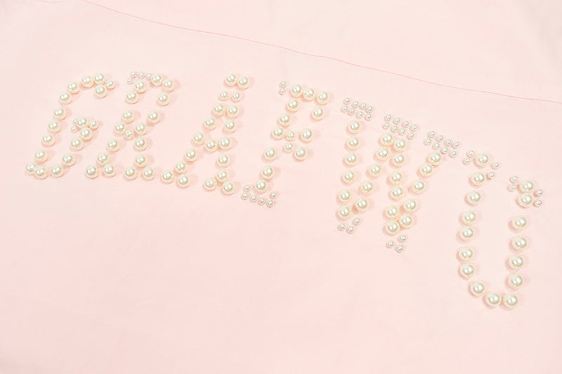 GRAFWU GW Brand Logo Pearl Luxury Polo Shirts