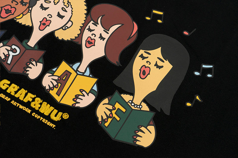 GRAF&WU World as One Family Choir Singing T-Shirt