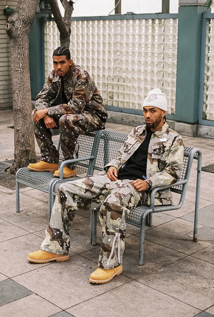 GRAF&WU Metal AK47 Angel Giraffe Camouflage Jacket