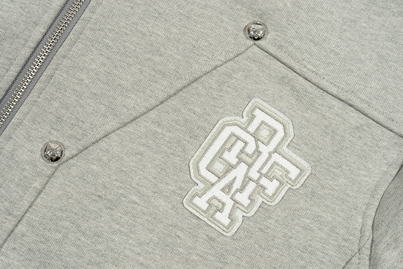 GRAF&WU Lumberjack Streetwear Oversize Zip-up Hoodie