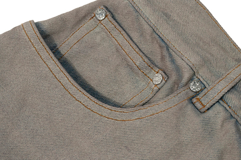 GRAF&WU Baggy Fit Washed Jeans