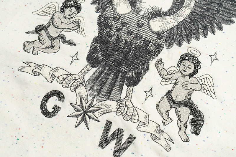 GRAF&WU Vultures Angel Graphic Hoodie Aesthetic Sweatshirt