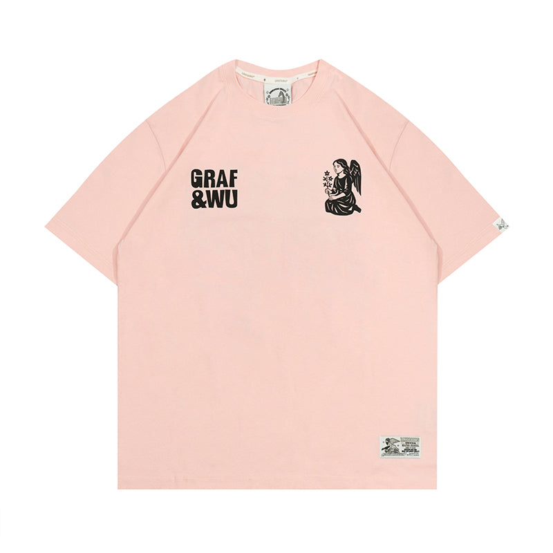 GRAF&WU Angel GW Guardian Peace Prayer T-Shirts