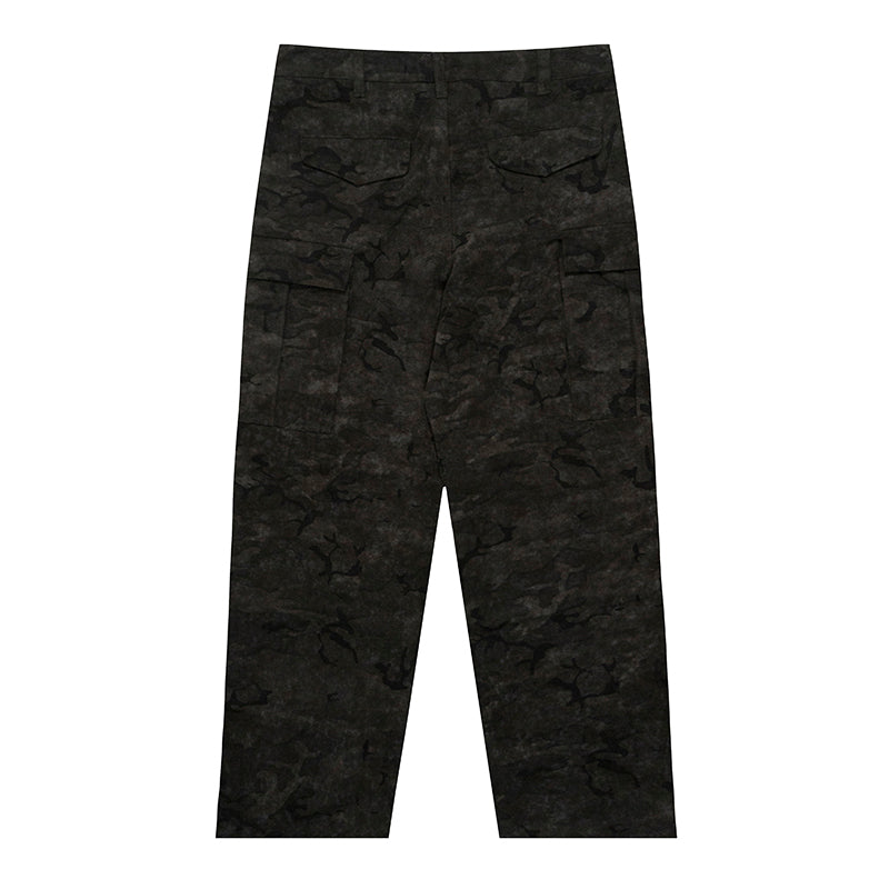GRAF&WU Bronze Label Camouflage M65 Cargo Workwear Street Baggy Pants