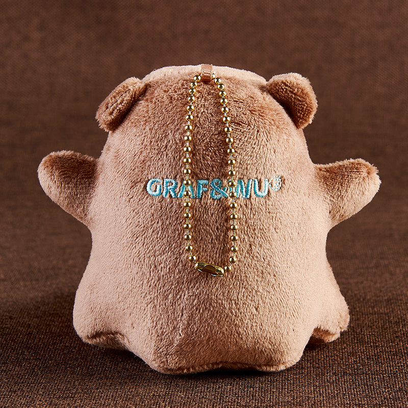 GRAF&WU Old School BooGhost2.0 Rapper Trendy Doll Bag Charm