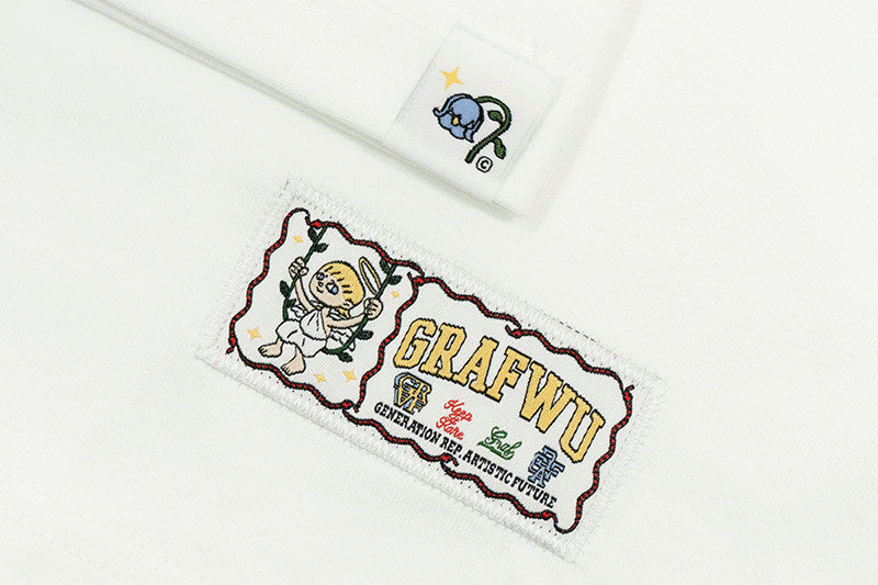 GRAF&WU Colorful Billiards Element Printed Streetwear T-shirt