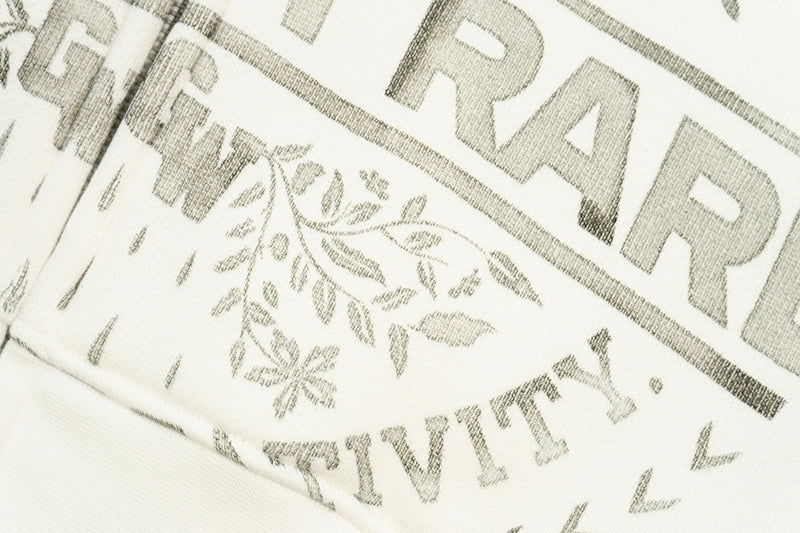 GRAF&WU Vintage AK47 Angel Barn Thick Fleece Zip-up Hoodie