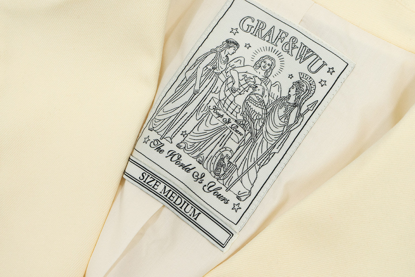 GRAF&WU Art Green Plant-embroidered Luxury Pearl Suit Jacket