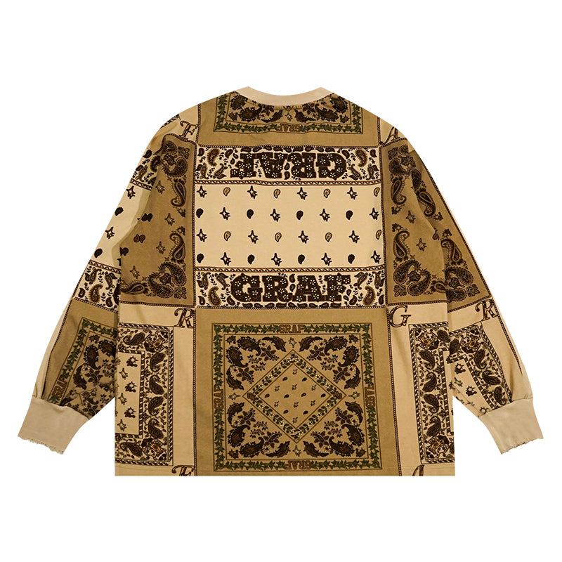 GRAF&WU Paisley 3.0 Vintage Long-sleeved Shirt