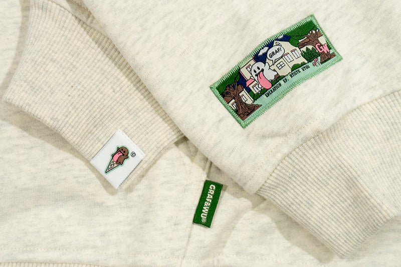 GRAF&WU Old School Rap BooGhost Hoodies