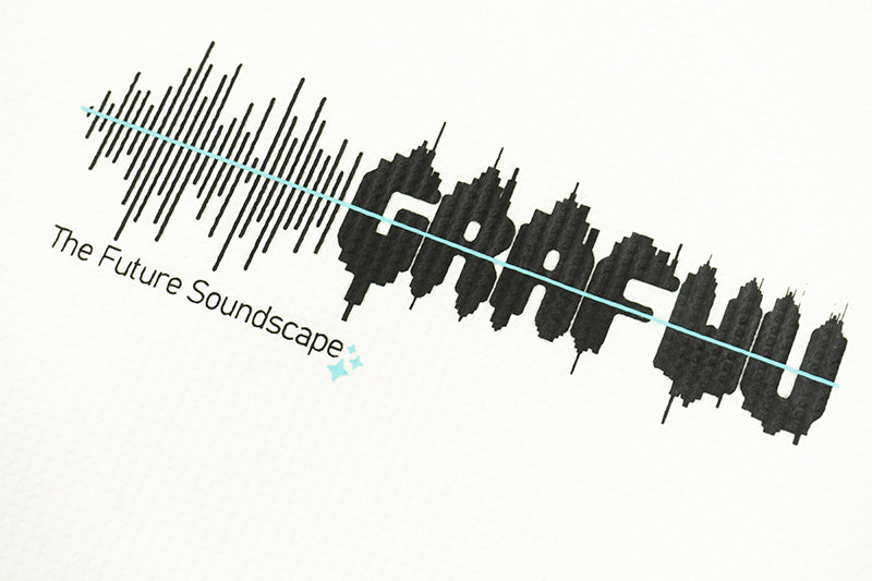 GRAFWU Music City Sound Wave Pattern Design T-Shirt