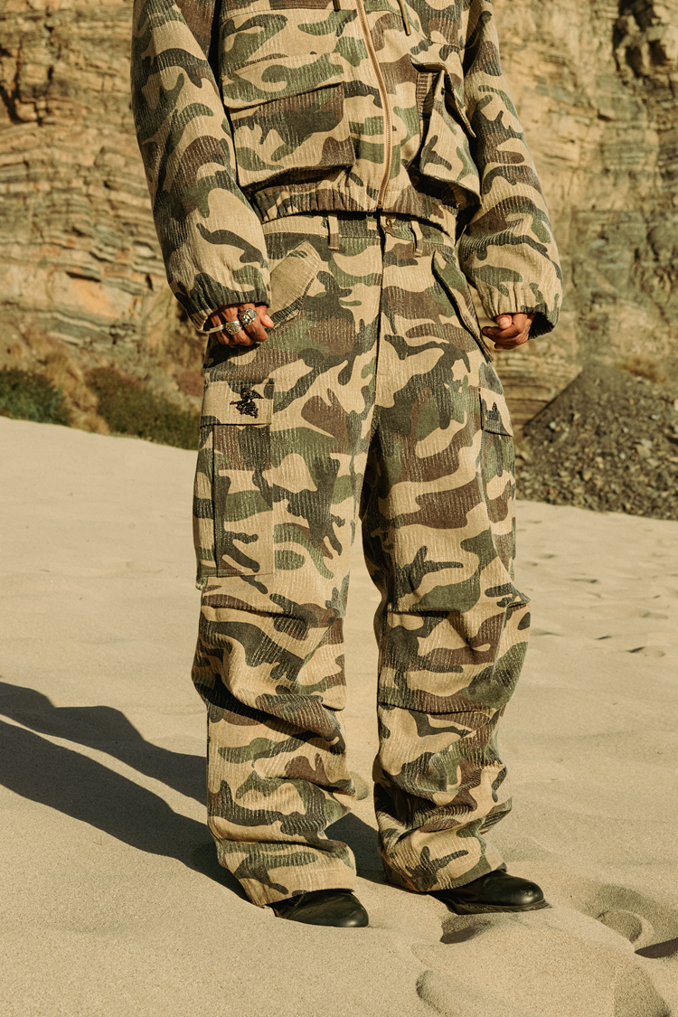 GRAF&WU Retro M65 Camouflage Leopard Cargo