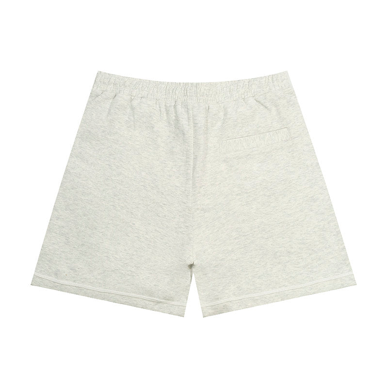 GRAF&WU Letter Embroidered Streetwear Loose Sports Shorts