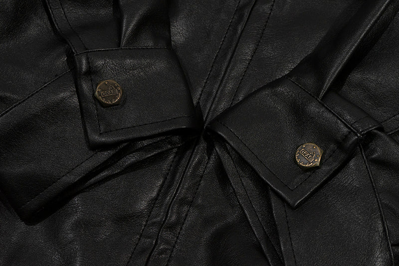 GRAF&WU Bronze Metal Angel Giraffe Retro Coat