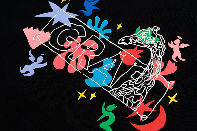 GRAF&WU Tribute Artist Matisse Fashion Colorful Long sleeve Shirt