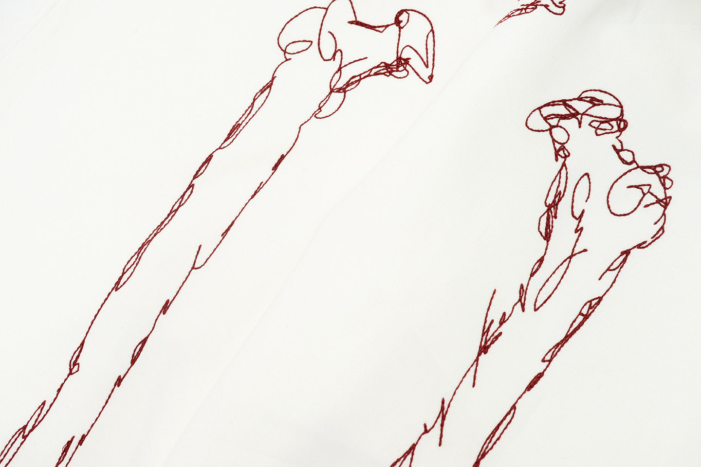 GRAF&WU Skeletal Leg Bone Graphic Print Streetwear Joggers