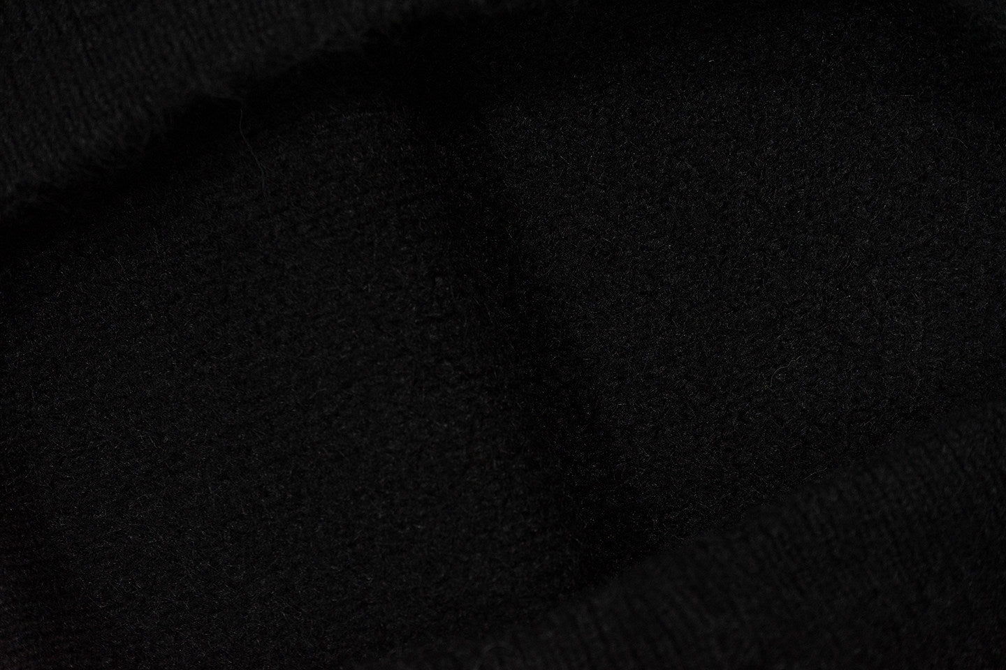 GRAF&WU Letter Embroidered Thick Warm Knitted Mohair Casual Trousers