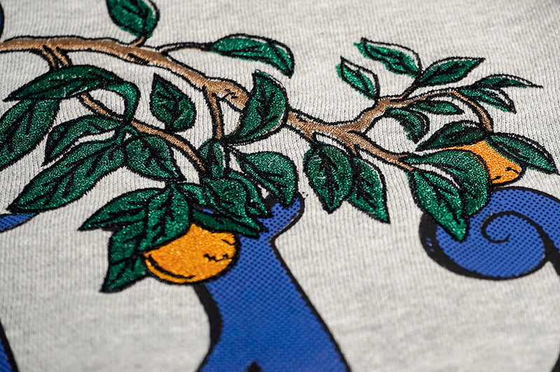 GRAF&WU Embroidered Hoodie - Fleece Pullover Sweatshirt Unisex Streetwear