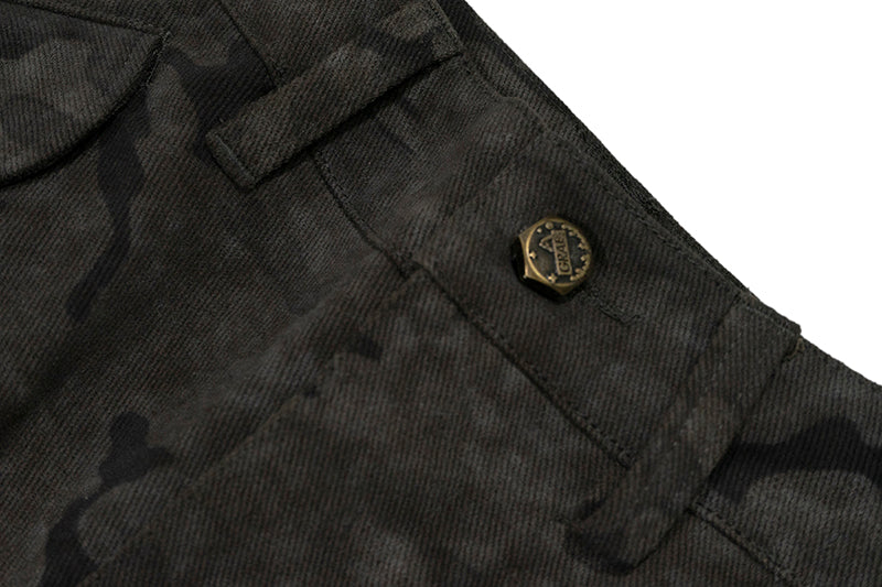 GRAF&WU Bronze Label Camouflage M65 Cargo Workwear Street Baggy Pants