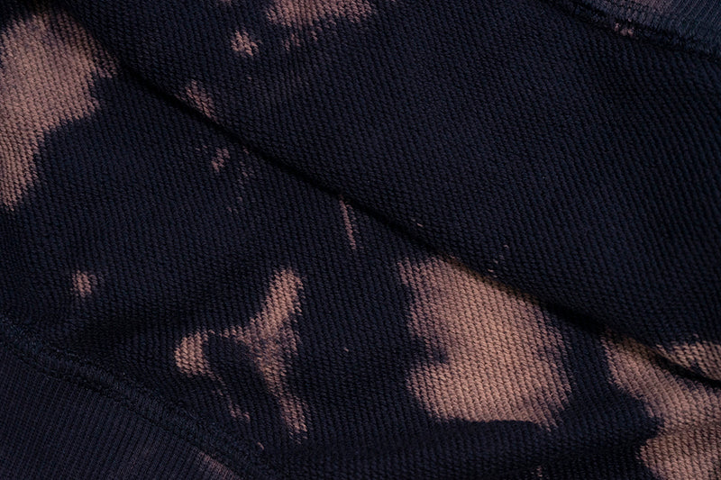 GRAF&WU Original Giraffe Swirl Tie-Dye Design Oversize Pullover Hoodie