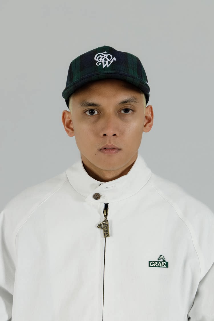 GRAF&WU 3D Embroidered Retro Wool Baseball Cap