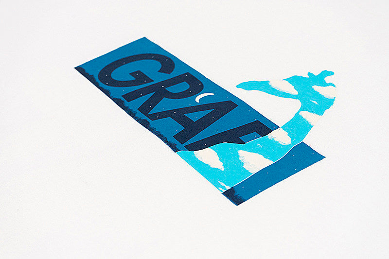 GRAF&WU Tribute Magritte Sky Cloud Cotton T-Shirt